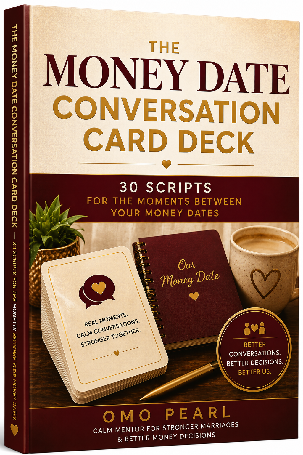 Money Date Conversation Card Deck mockup